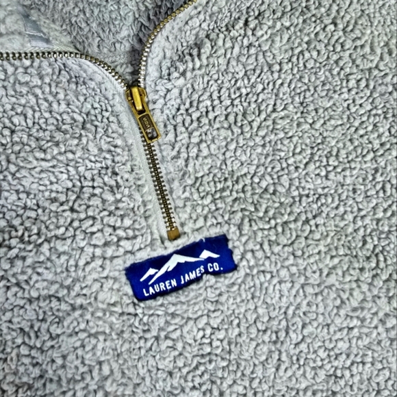 LAUREN JAMES | PREPTEC LINDEN OVERSIZED ULTRA SOFT ZIPPER SLIT SHERPA PU… - Picture 9 of 16